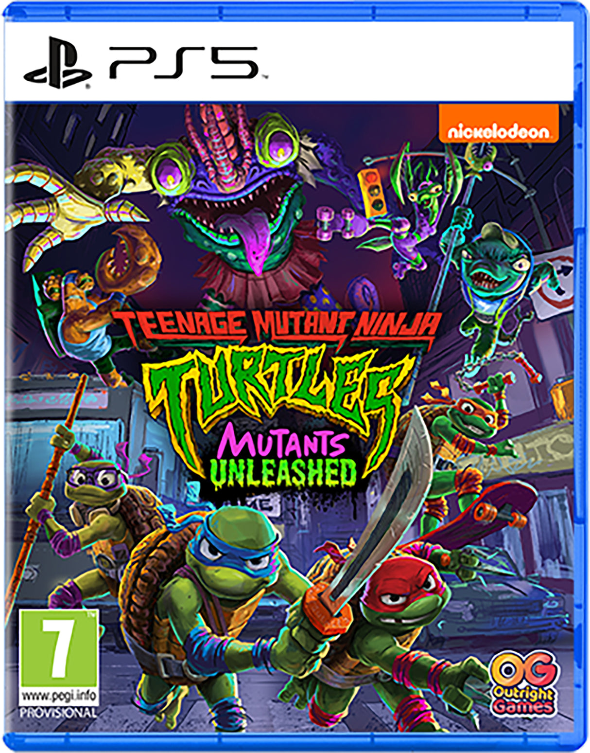 TMNT MUTANTS UNLEASHED   PlayStation 5 Video Game