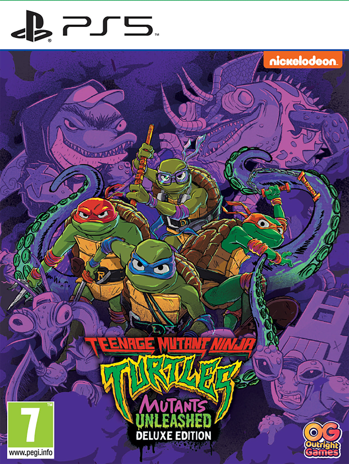 TMNT MUTANTS UNLEASHED DLX ED  PlayStation 5 Video Game