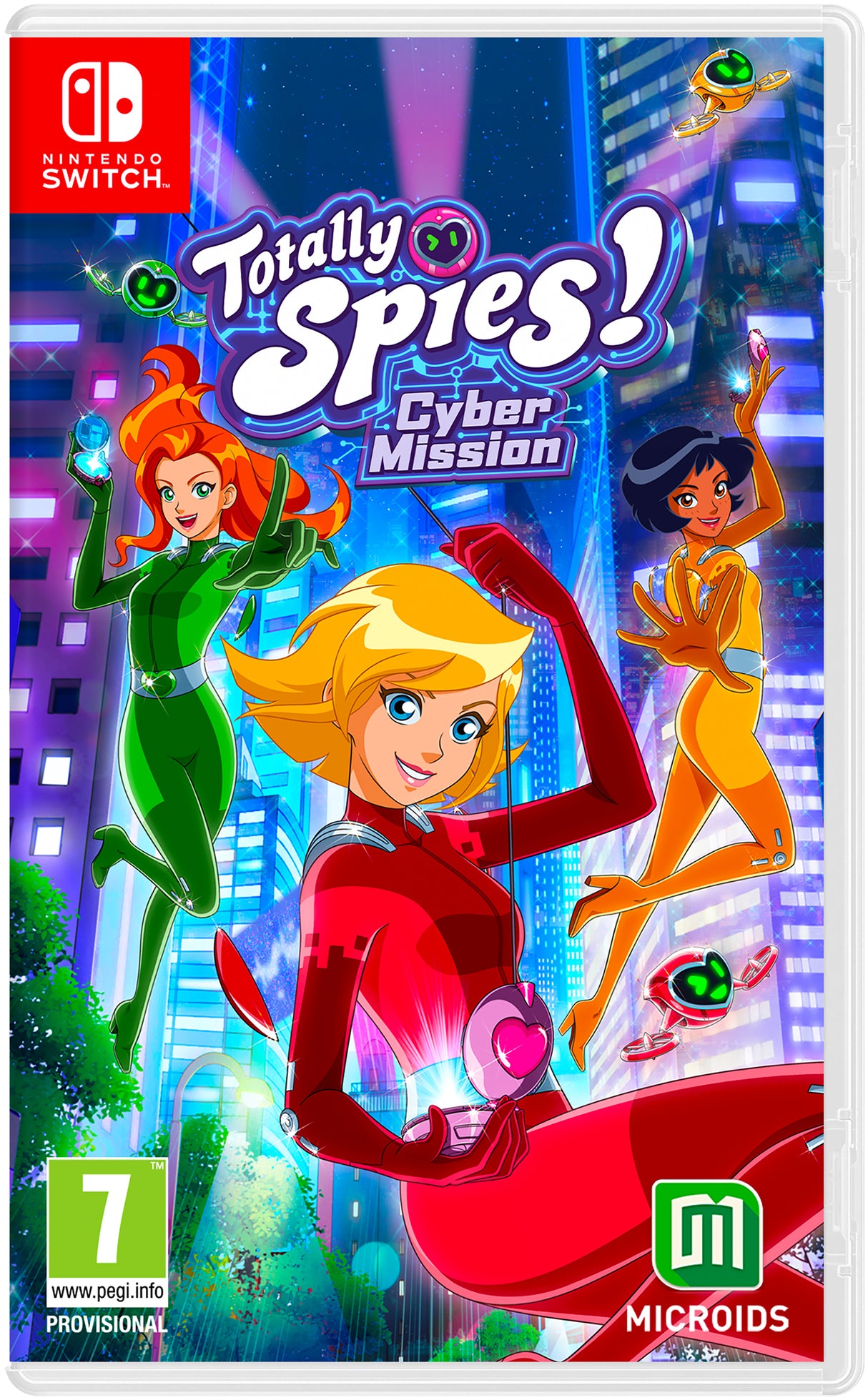 TOTALLY SPIES CYBER MISSION  Nintendo Switch Video Game