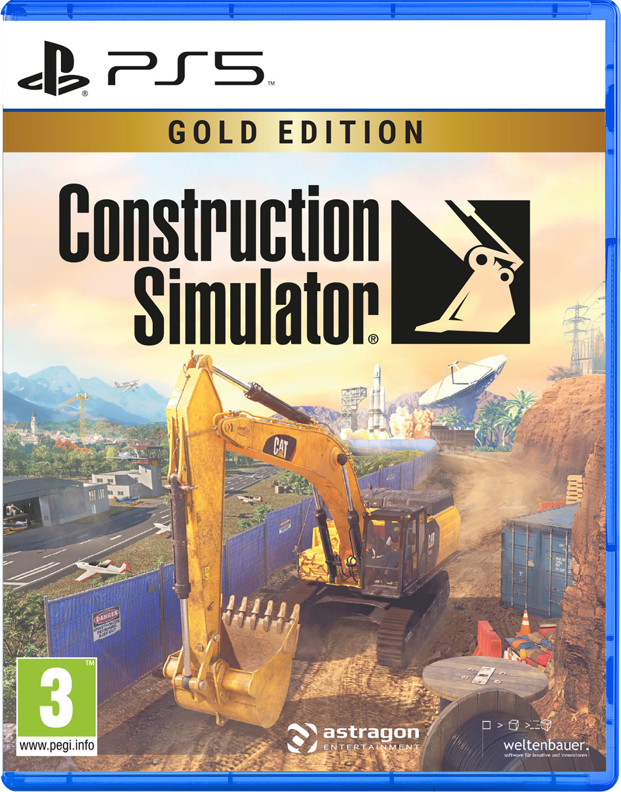 CONSTRUCTION SIM GOLD EDITION  Playstation 5 Video Game