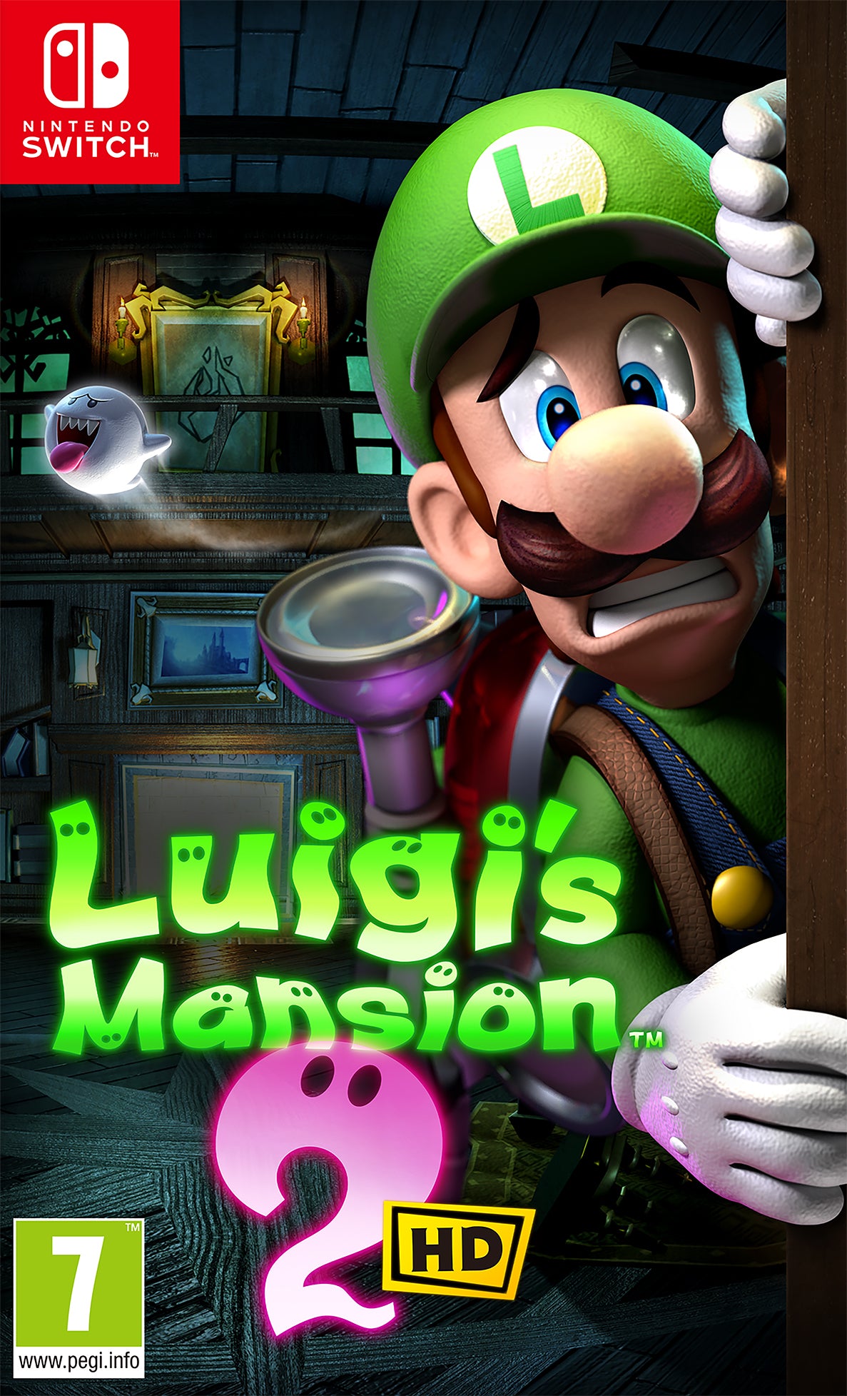 LUIGIS MANSION 2 HD   Nintendo Switch Video Game
