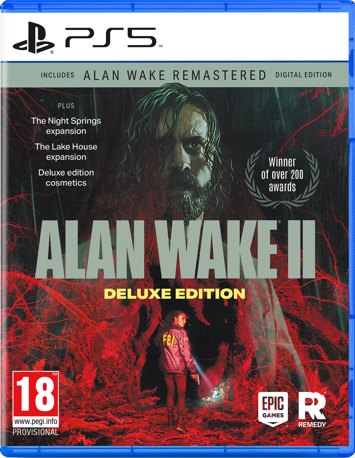 ALAN WAKE 2 DELUXE EDITION   PlayStation 5 Video Game