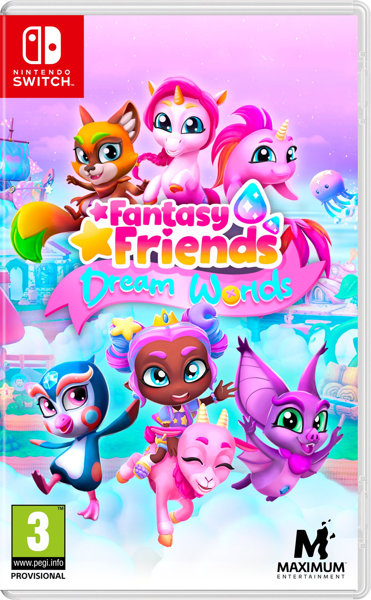 FANTASY FRIENDS DREAM WORLDS   Nintendo Switch Video Game