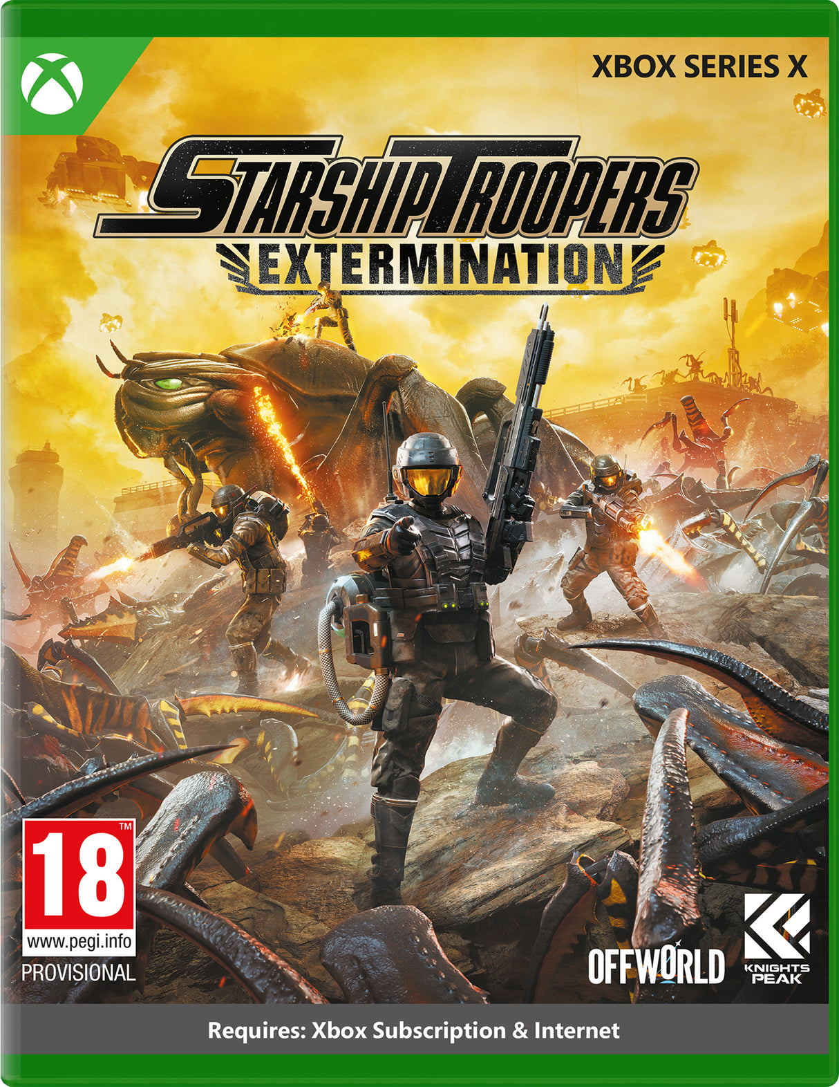 STARSHIP TROOPERS EXTERMINATI  Microsoft Xbox XS Video Game
