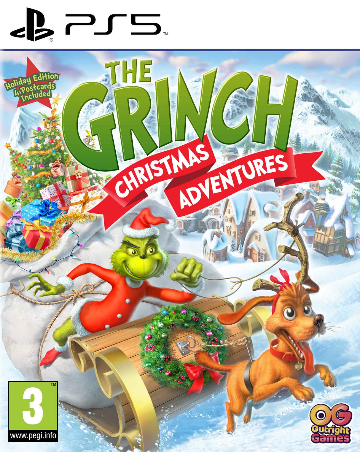 GRINCH CHRISTMAS ADV NEW Playstation 5 Video Game