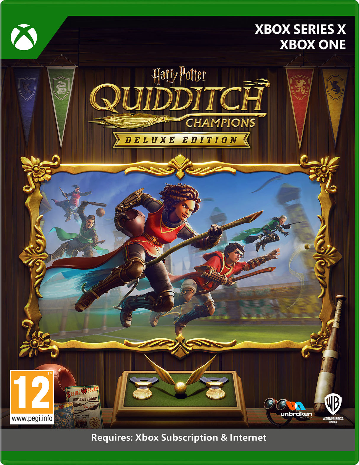 HARRY POTTER QUIDDITCH CHAM DE Microsoft Xbox XS Video Game