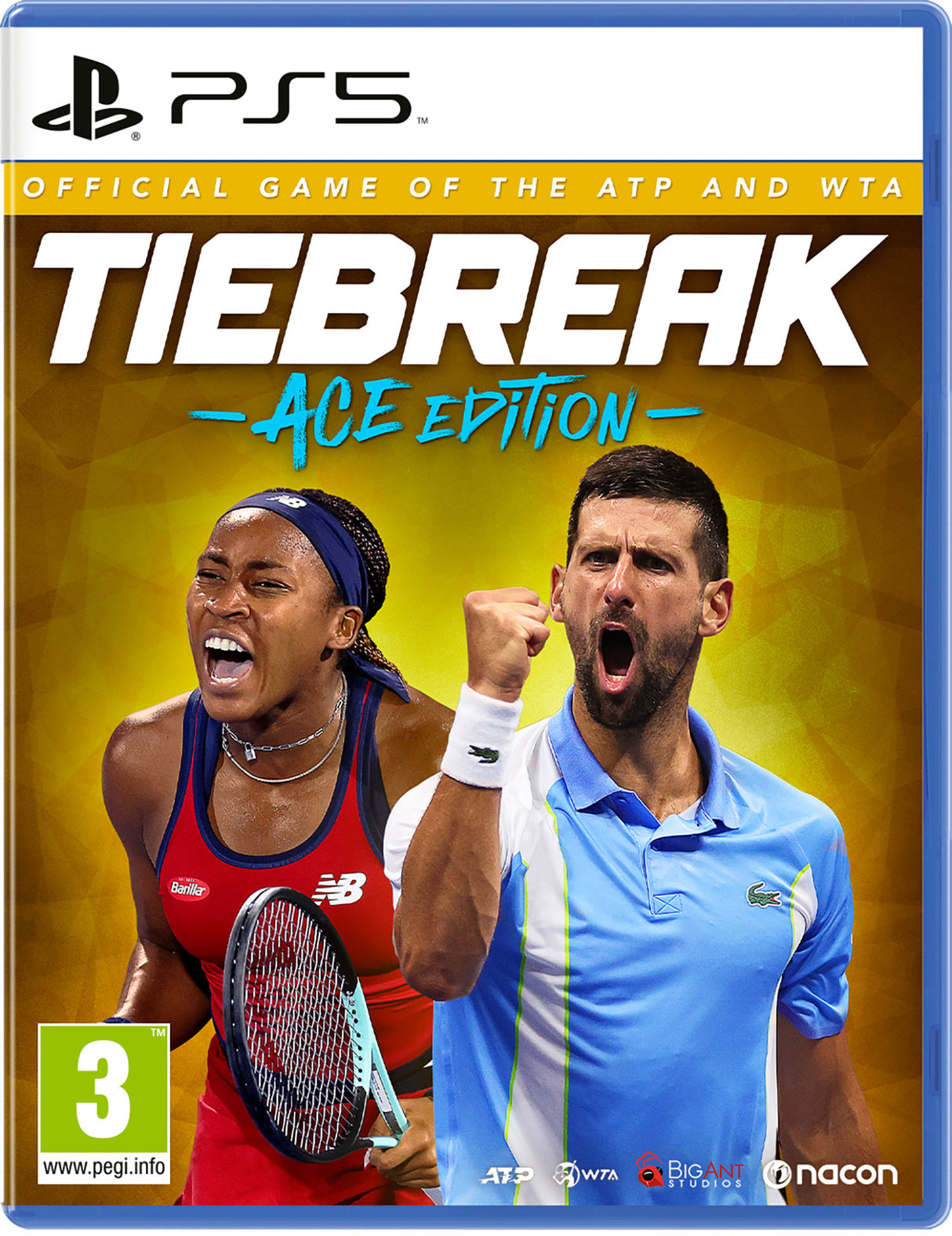 TIEBREAK OFFICIAL GAME ATP WTA Playstation 5 Video Game