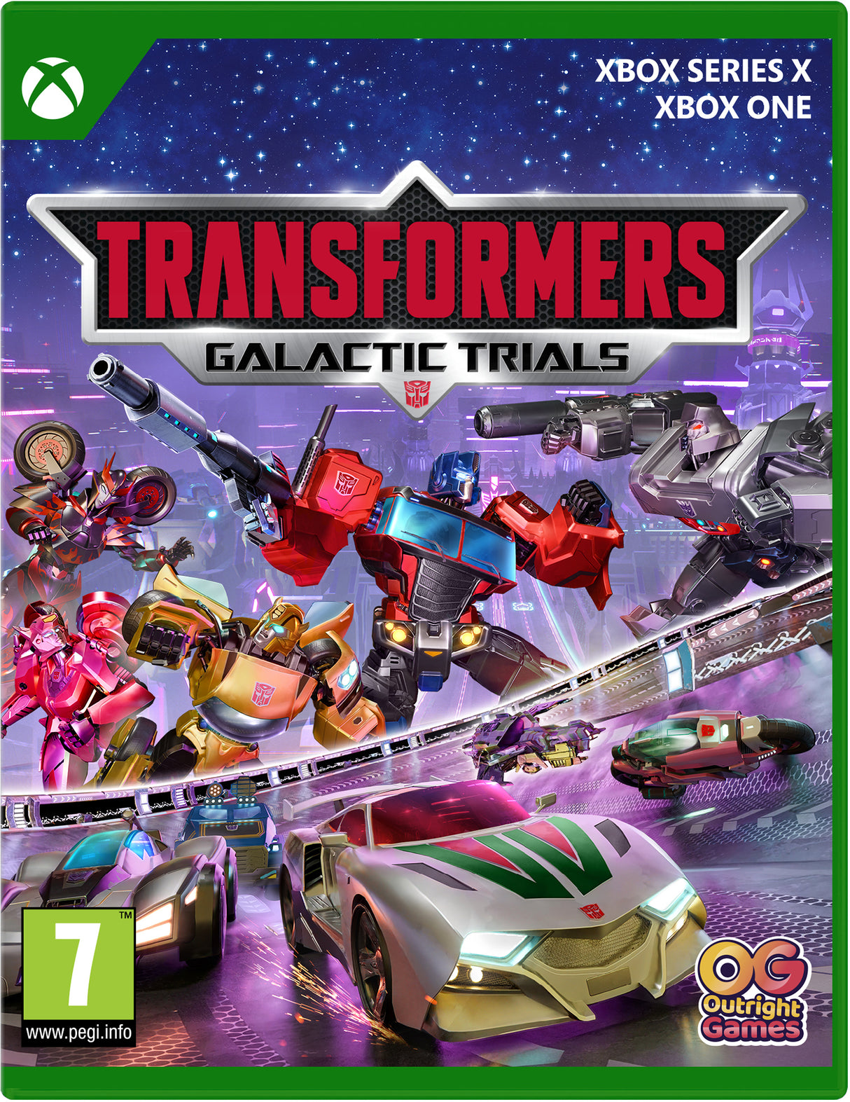 TRANSFORMERS GALACTIC TRIALS   Microsoft Xbox SX Video Game