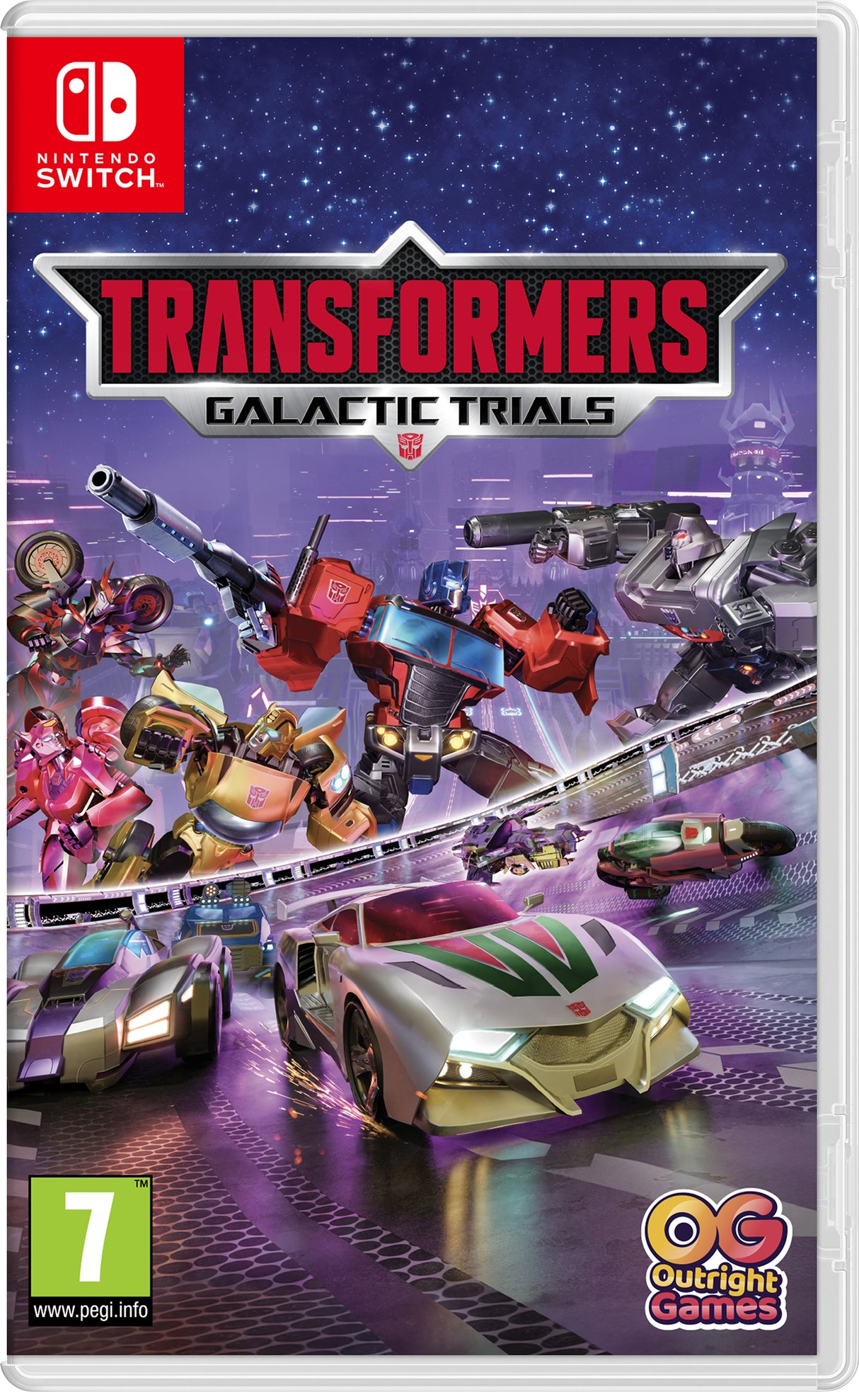 TRANSFORMERS GALACTIC TRIALS   Nintendo Switch Video Game