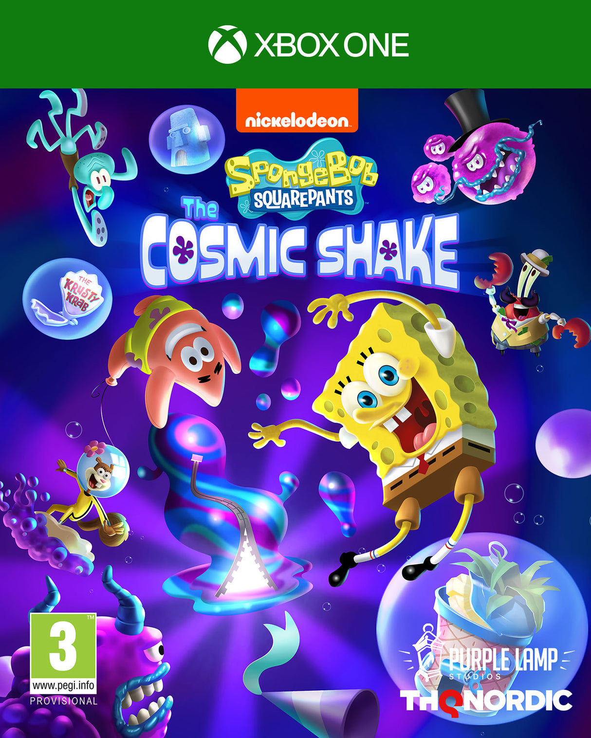 SPONGEBOB SP COSMIC SHAKE  Microsoft Xbox One Video Game