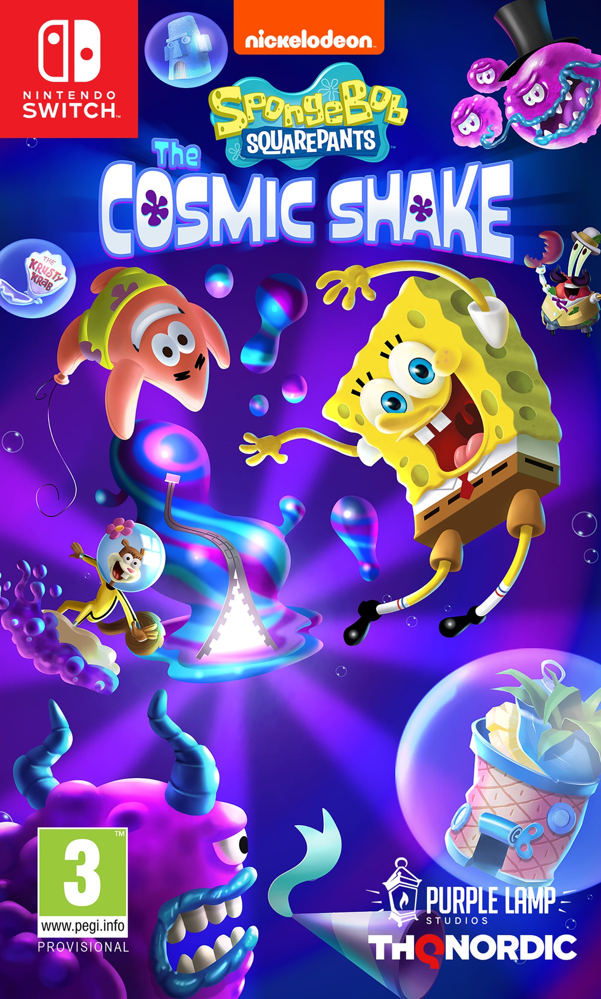 SPONGEBOB SP COSMIC SHAKE Nintendo Switch Video Game