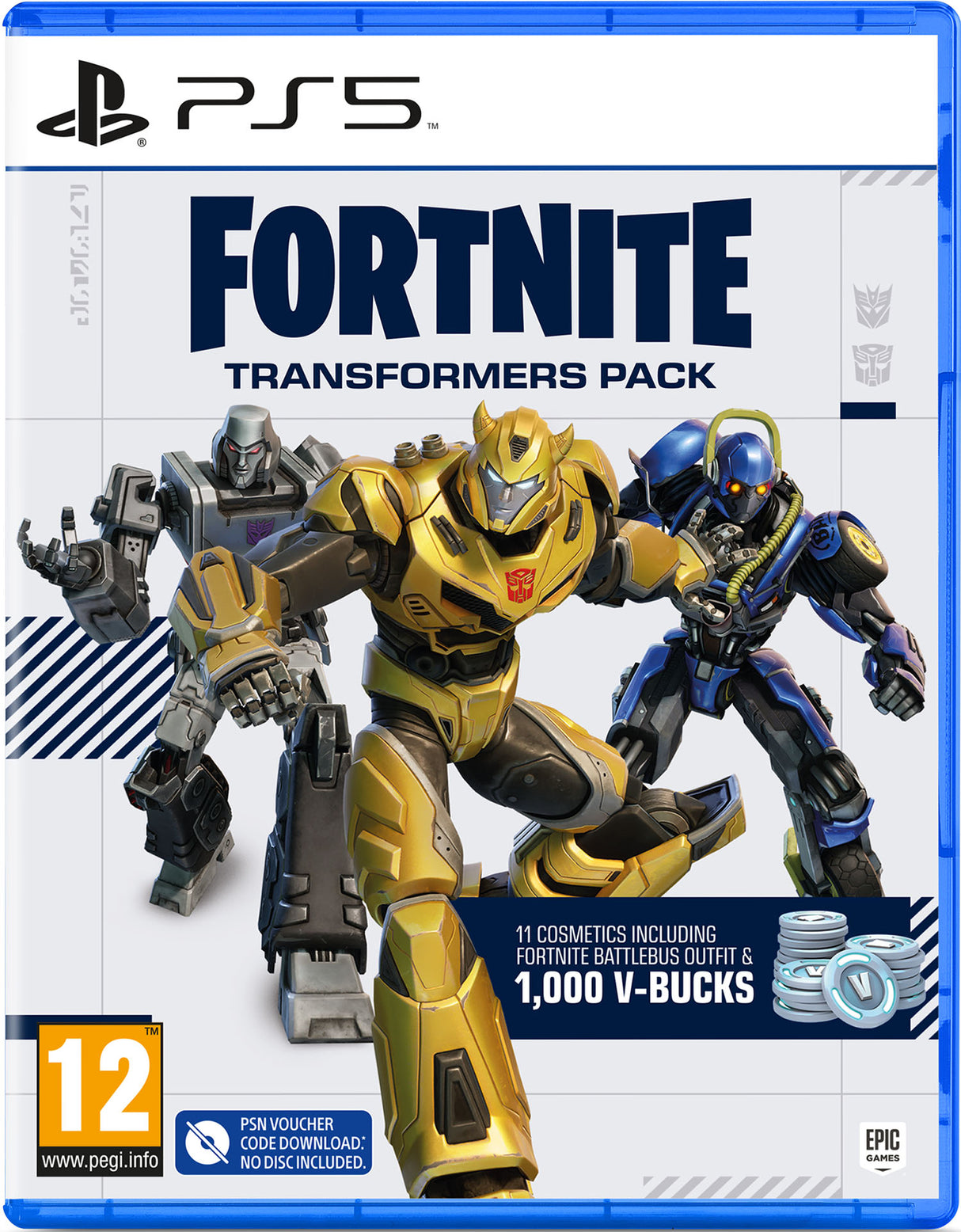 FORTNITE TRANSFORMERS PACK   Playstation 5 Video Game
