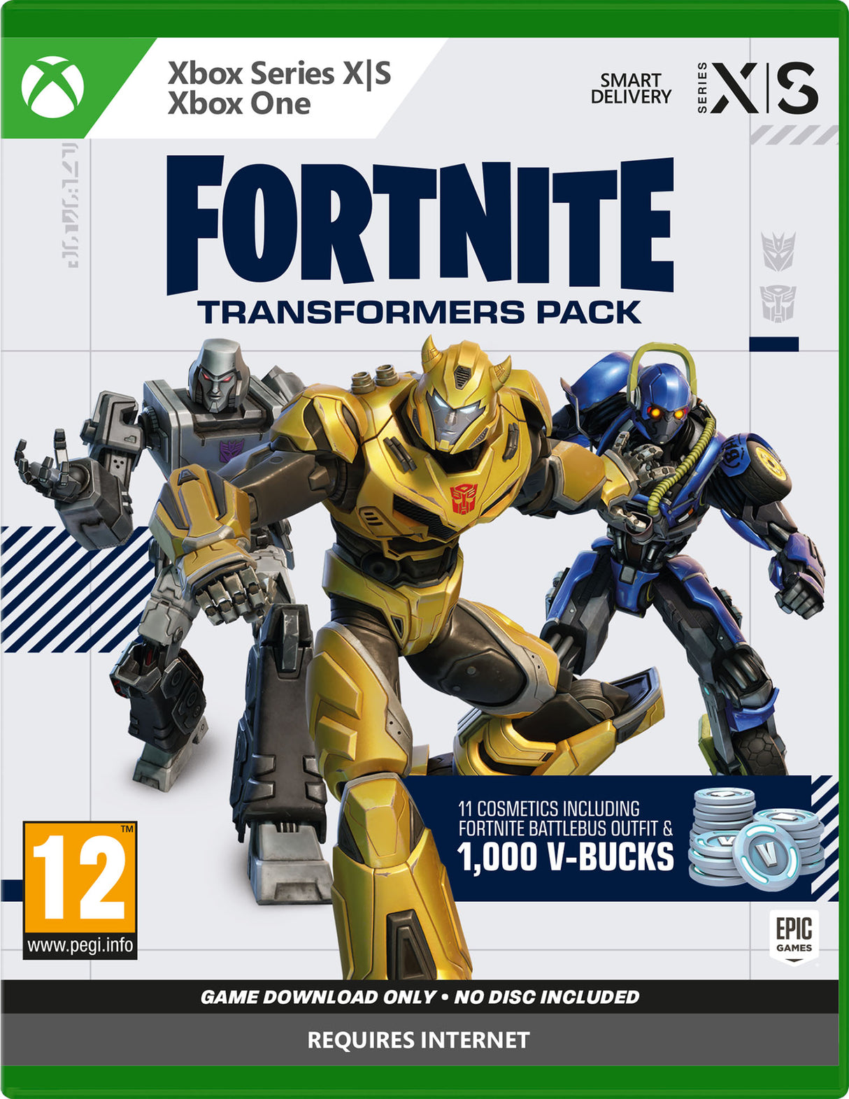 FORTNITE TRANSFORMERS PACK   Microsoft Xbox SX Video Game