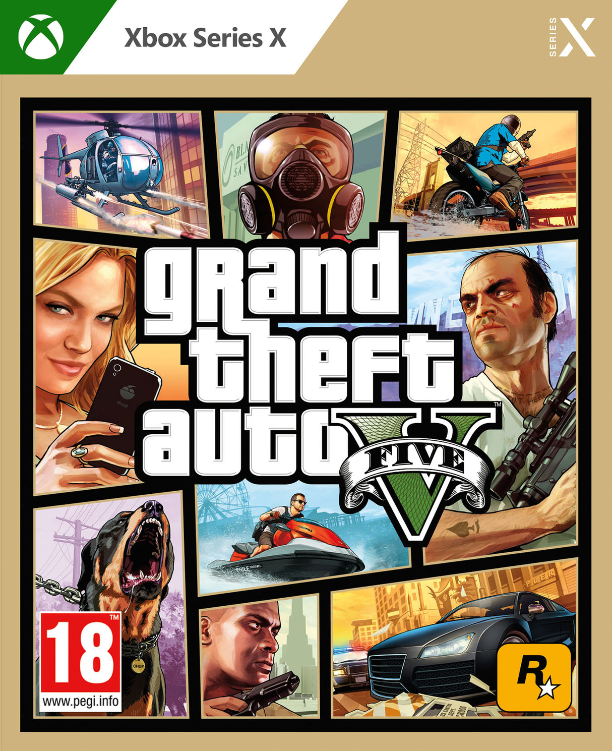 GRAND THEFT AUTO V   Microsoft Xbox SX Video Game