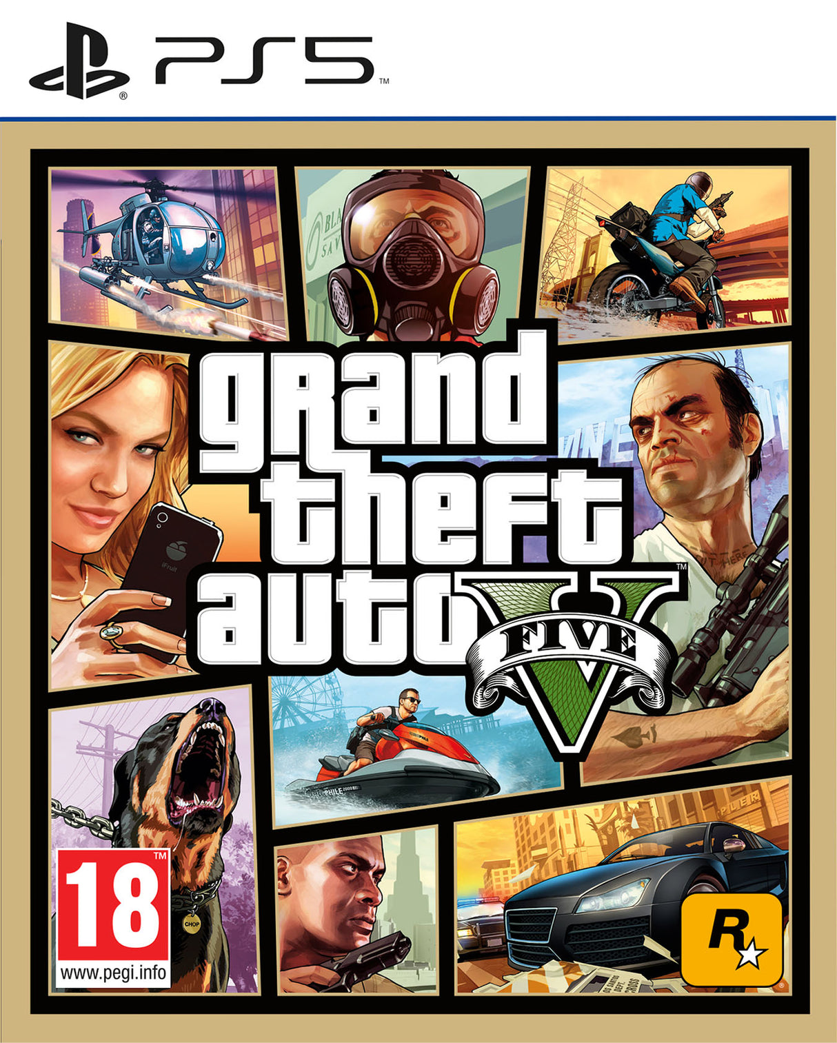 GRAND THEFT AUTO V Playstation 5 Video Game
