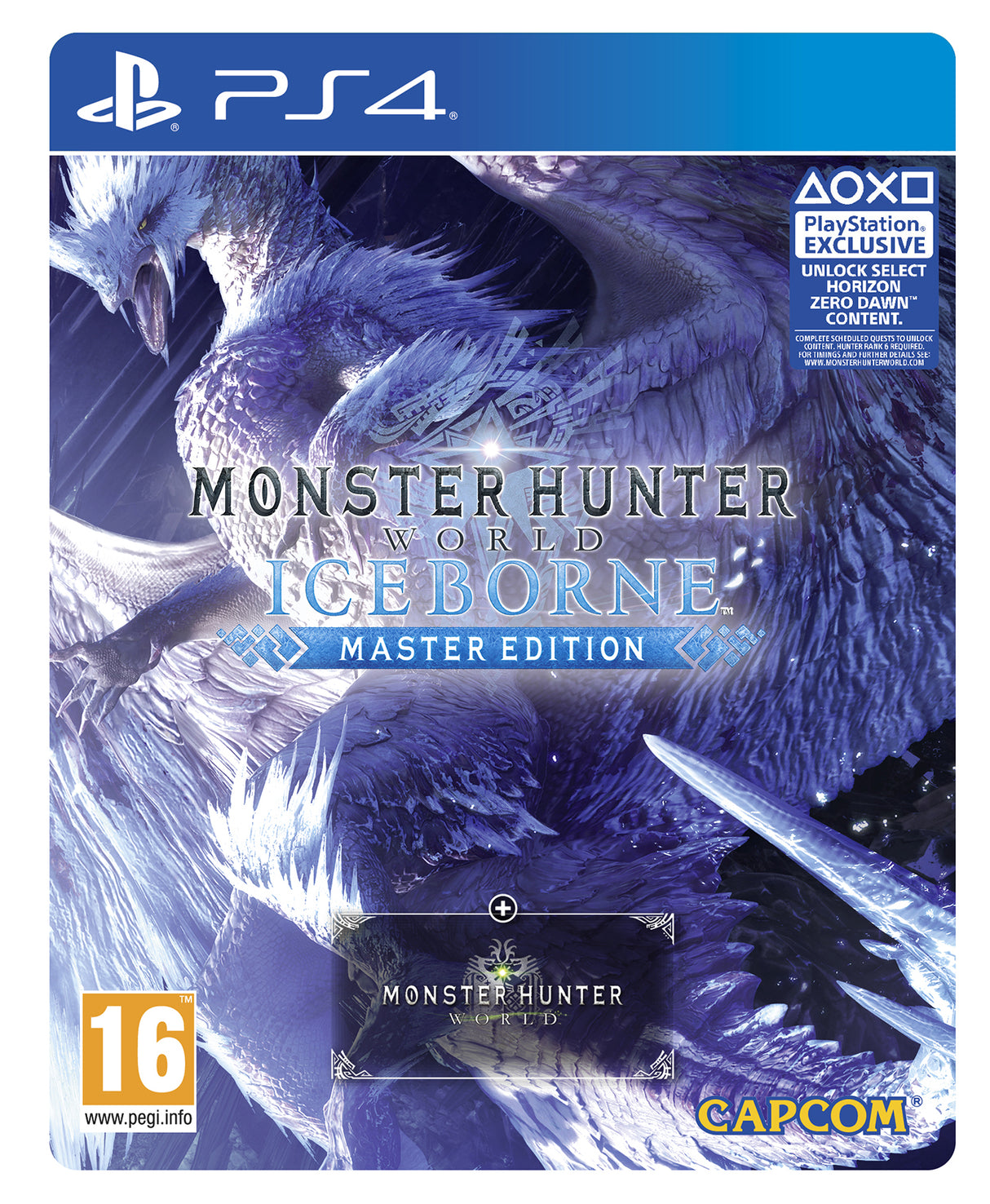 MONSTER HUNTER WORLD ICEBORNE Playstation 4 Video Game