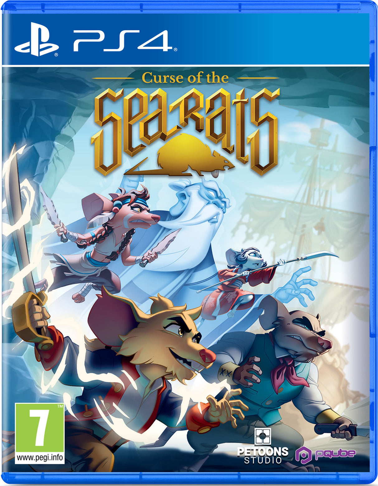 CURSE OF THE SEA RATS  Playstation 4 Video Game