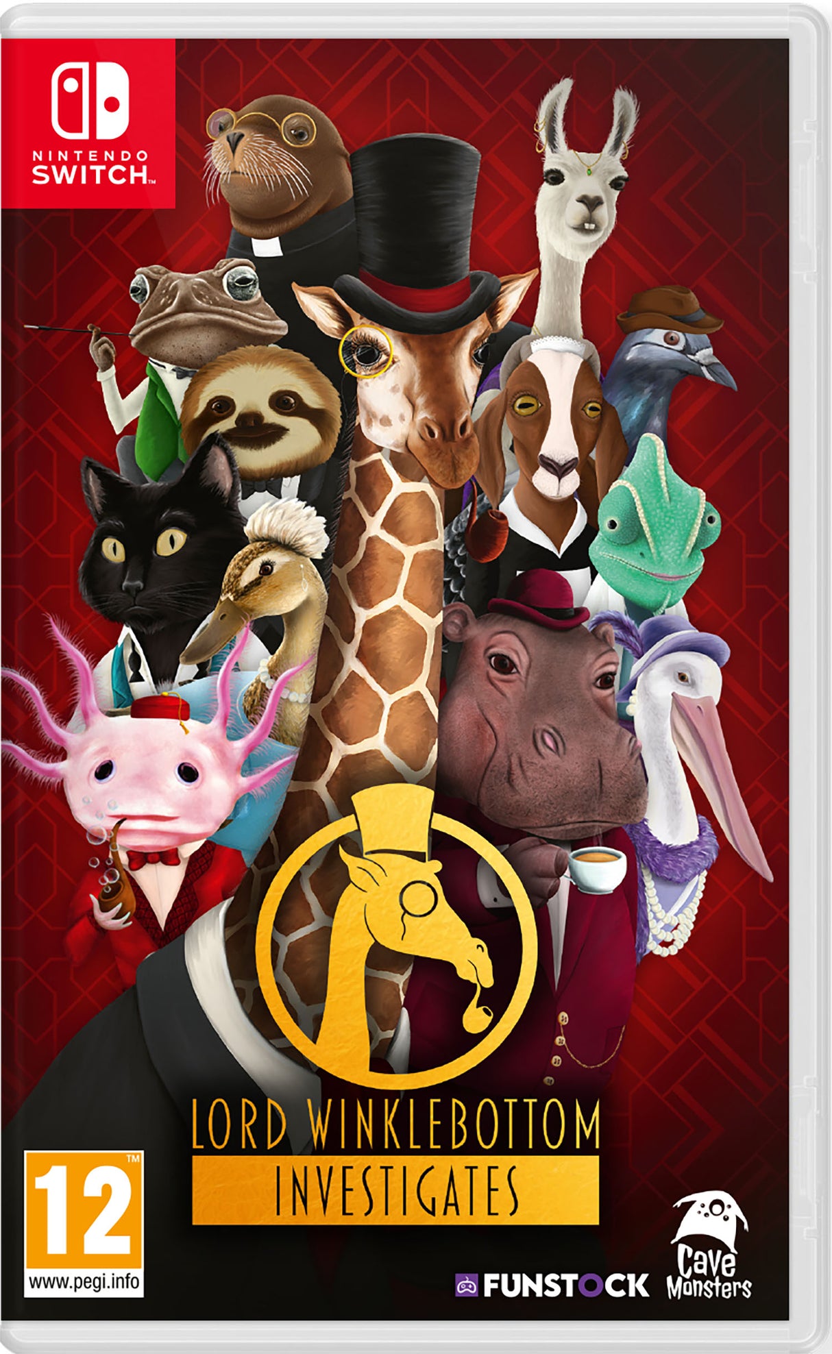 LORD WINKLEBOTTOM INVESTIGATES Nintendo Switch Video Game