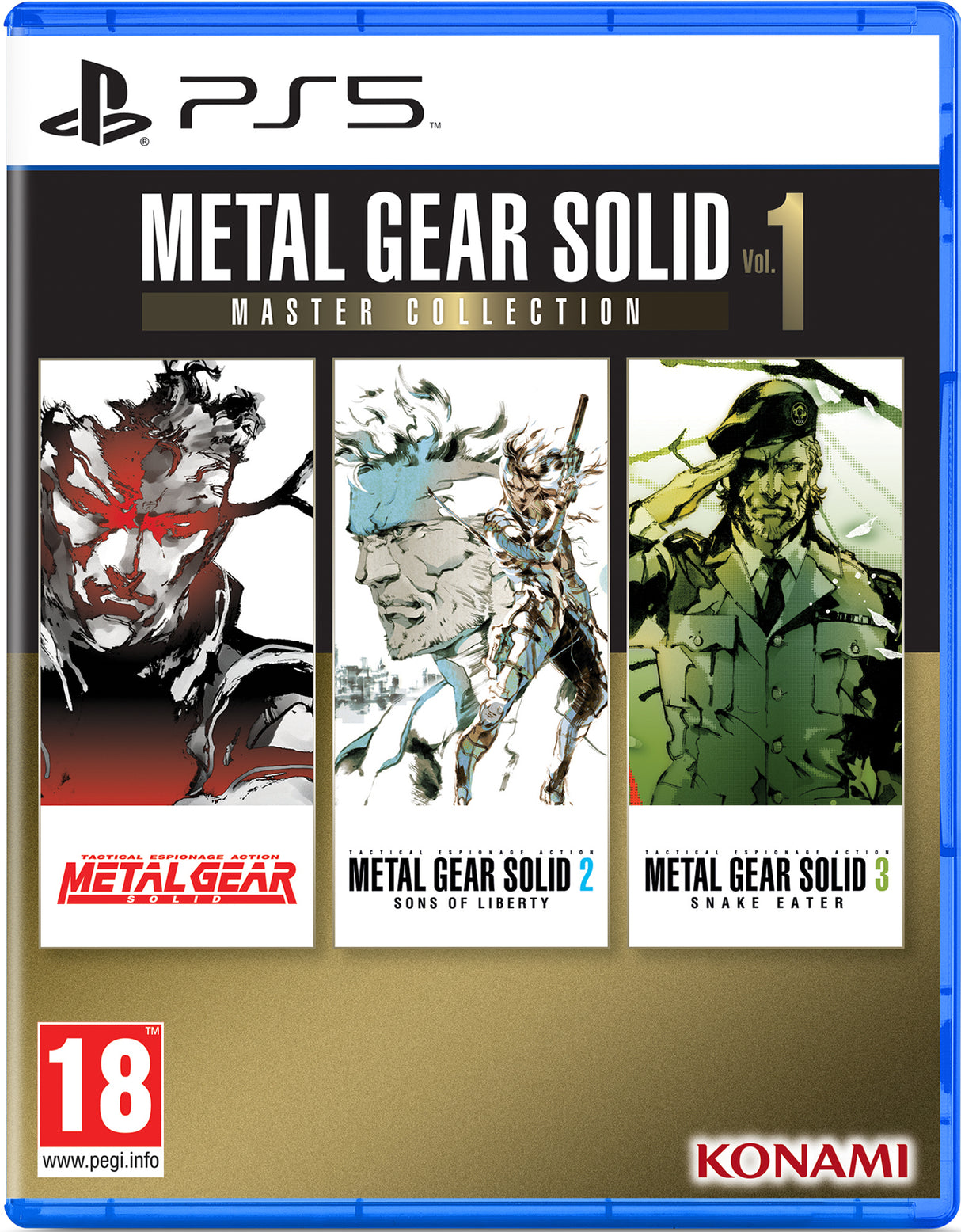 METAL GEAR SOLID MASTER COL V1 Playstation 5 Video Game