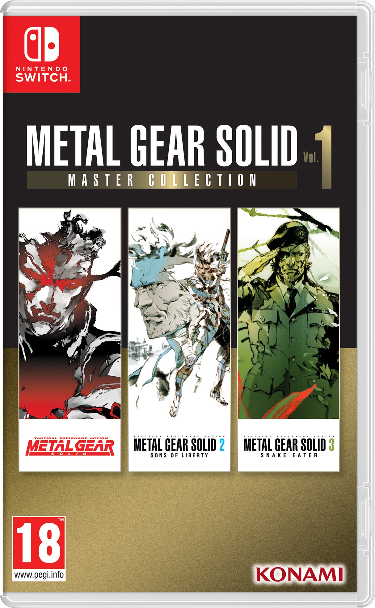 METAL GEAR SOLID MASTER COL V1 Nintendo Switch Video Game