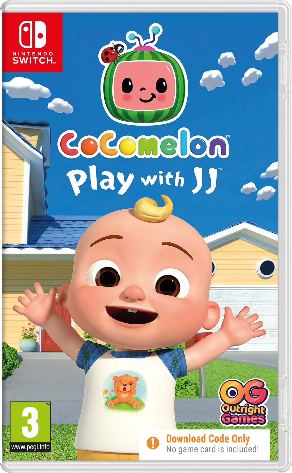 COCOMELON PLAY WITH JJ CIB   Nintendo Switch Video Game