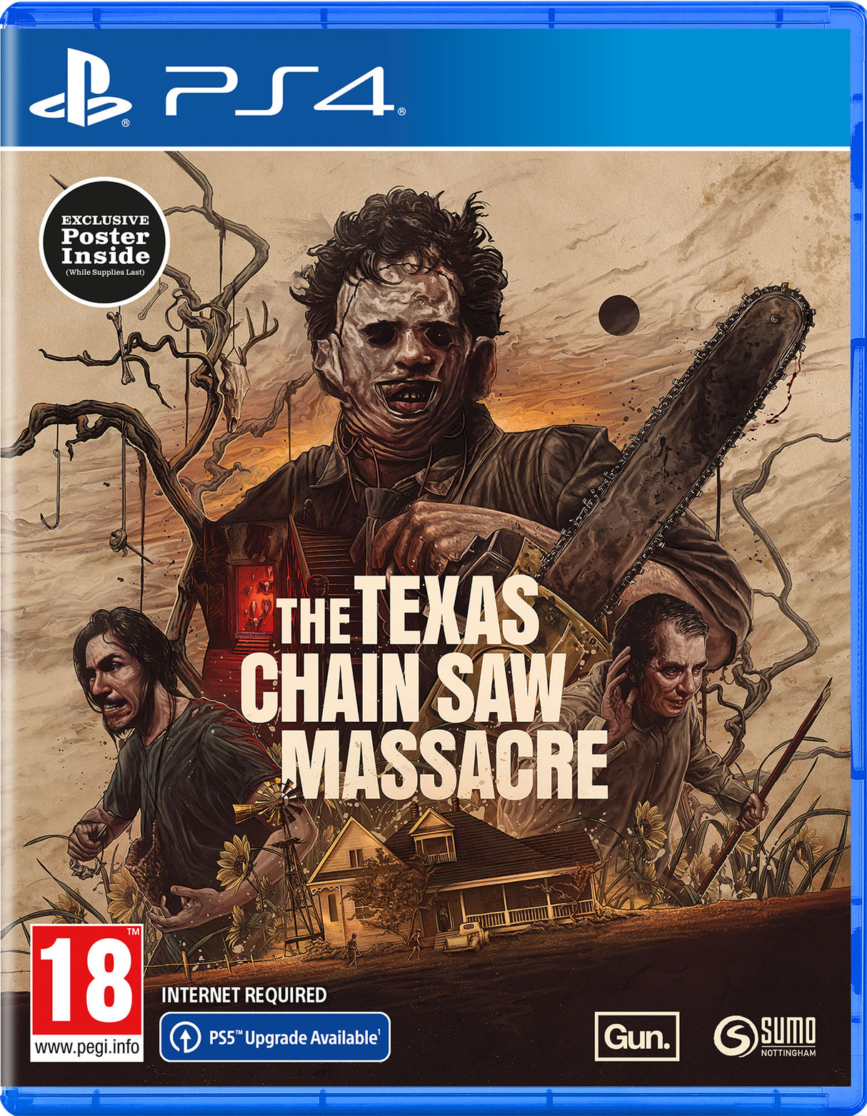 THE TEXAS CHAIN SAW MASSACRE   Playstation 4 Video Game