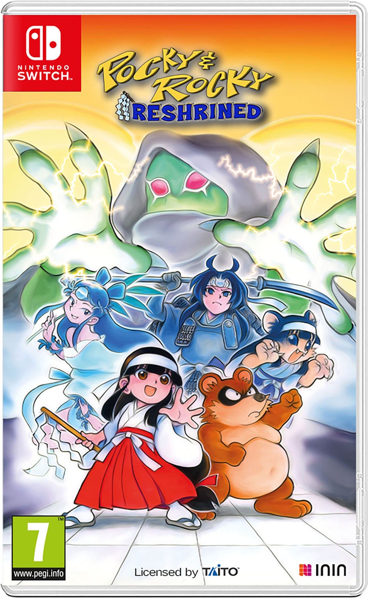 POCKY & ROCKY RESHRINED  Nintendo Switch Video Game