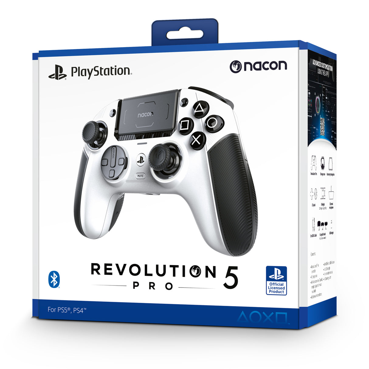 REVOLUTION 5 PRO CONTROL WHITE Sony Officially Licensed Wireless Controller