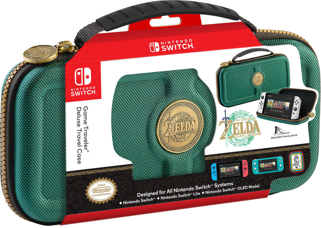 ZELDA GREEN CASE   Nintendo Officially Licensed Branded Switch Case