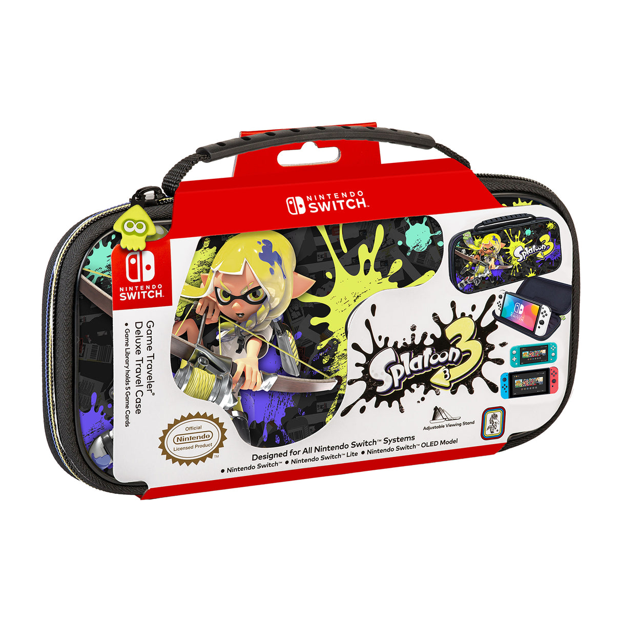 SPLATOON 3 SWITCH CASE   Nintendo Officially Licensed Branded Switch Case