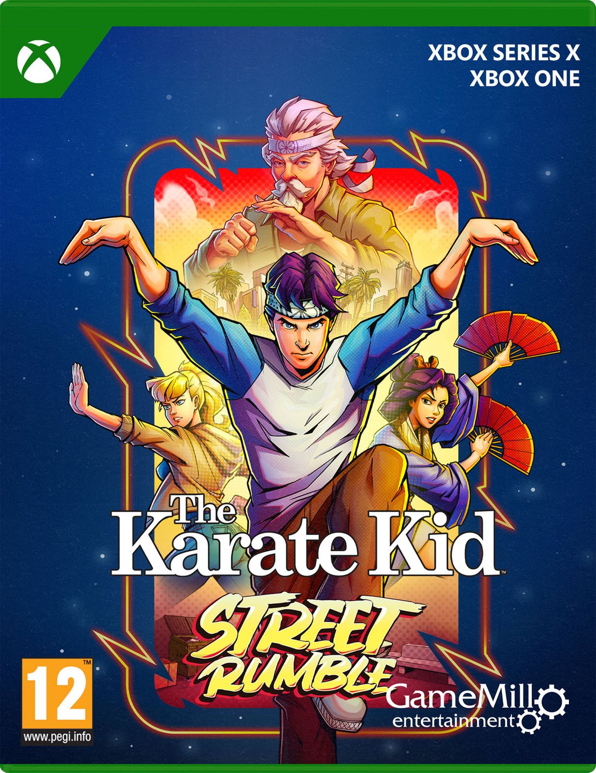 KARATE KID   Microsoft Xbox SX Video Game
