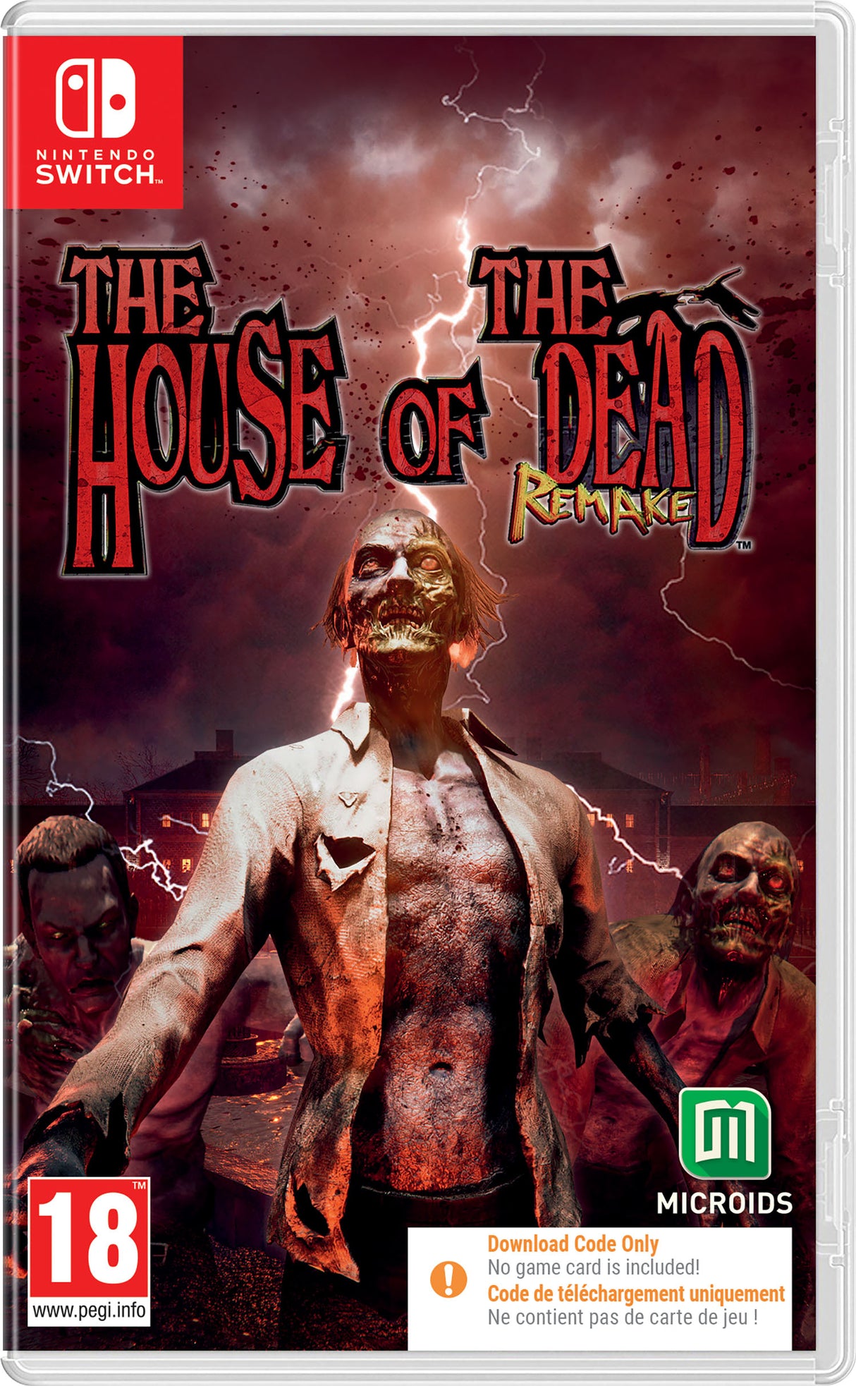 THE HOUSE OF THE DEAD RM CIB   Nintendo Switch Video Game