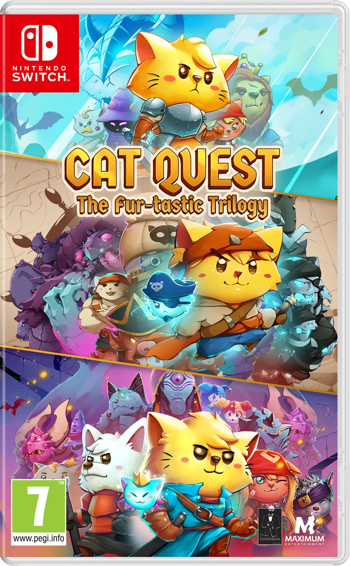 CAT QUEST THE FUR-TASTIC TRI   Nintendo Switch Video Game