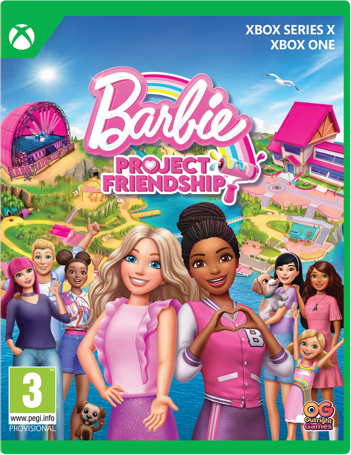 BARBIE PROJECT FRIENDSHIP  Microsoft Xbox XS Video Game
