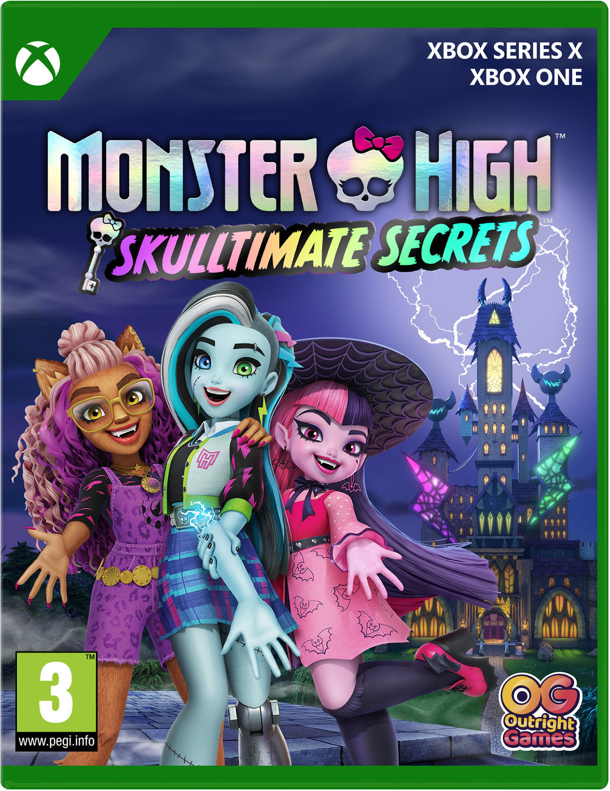 MONSTER HIGH SKULL SEC   Microsoft Xbox SX Video Game