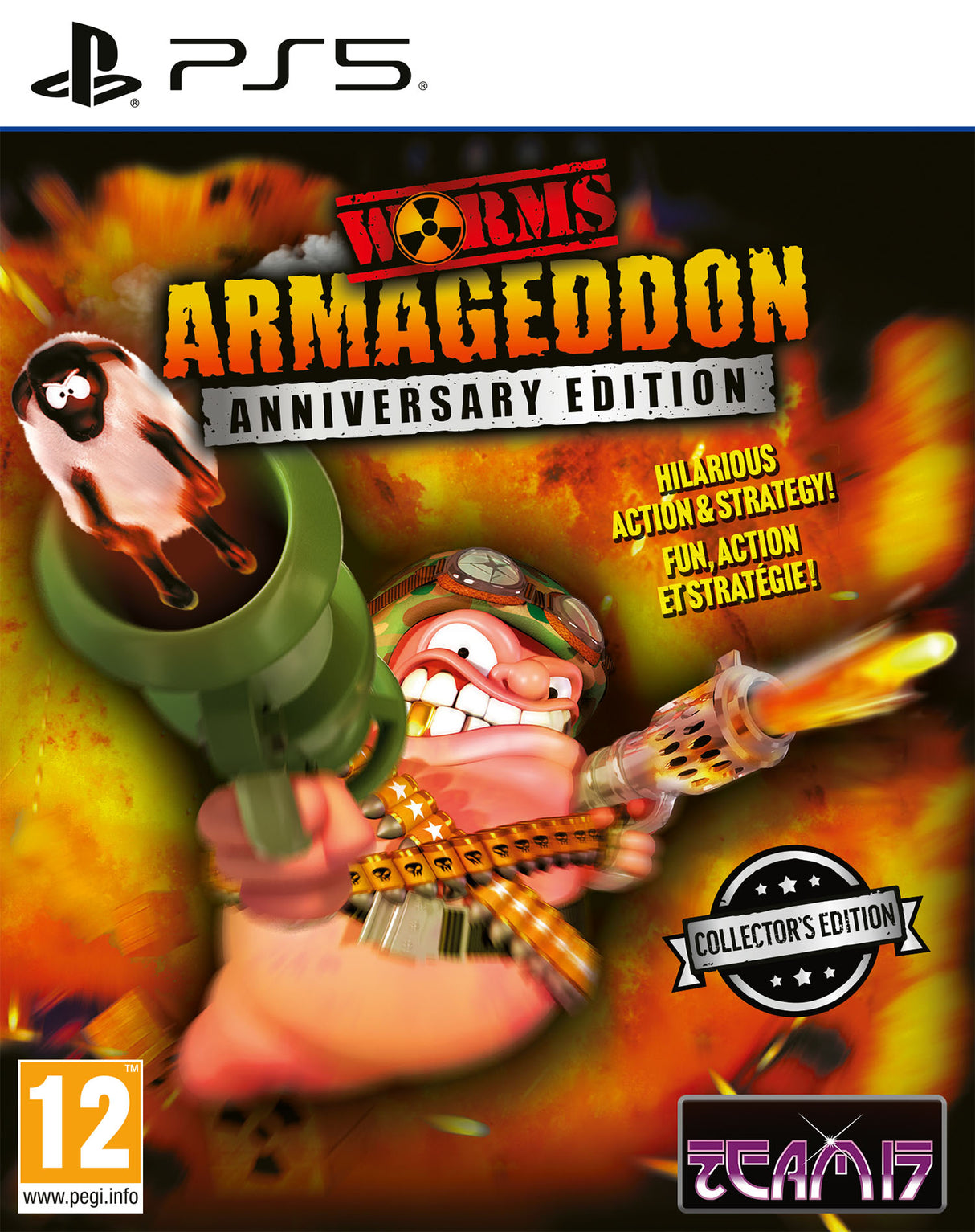 WORMS ARMAGEDDON ANNIVERSARY C PlayStation 5 Video Game