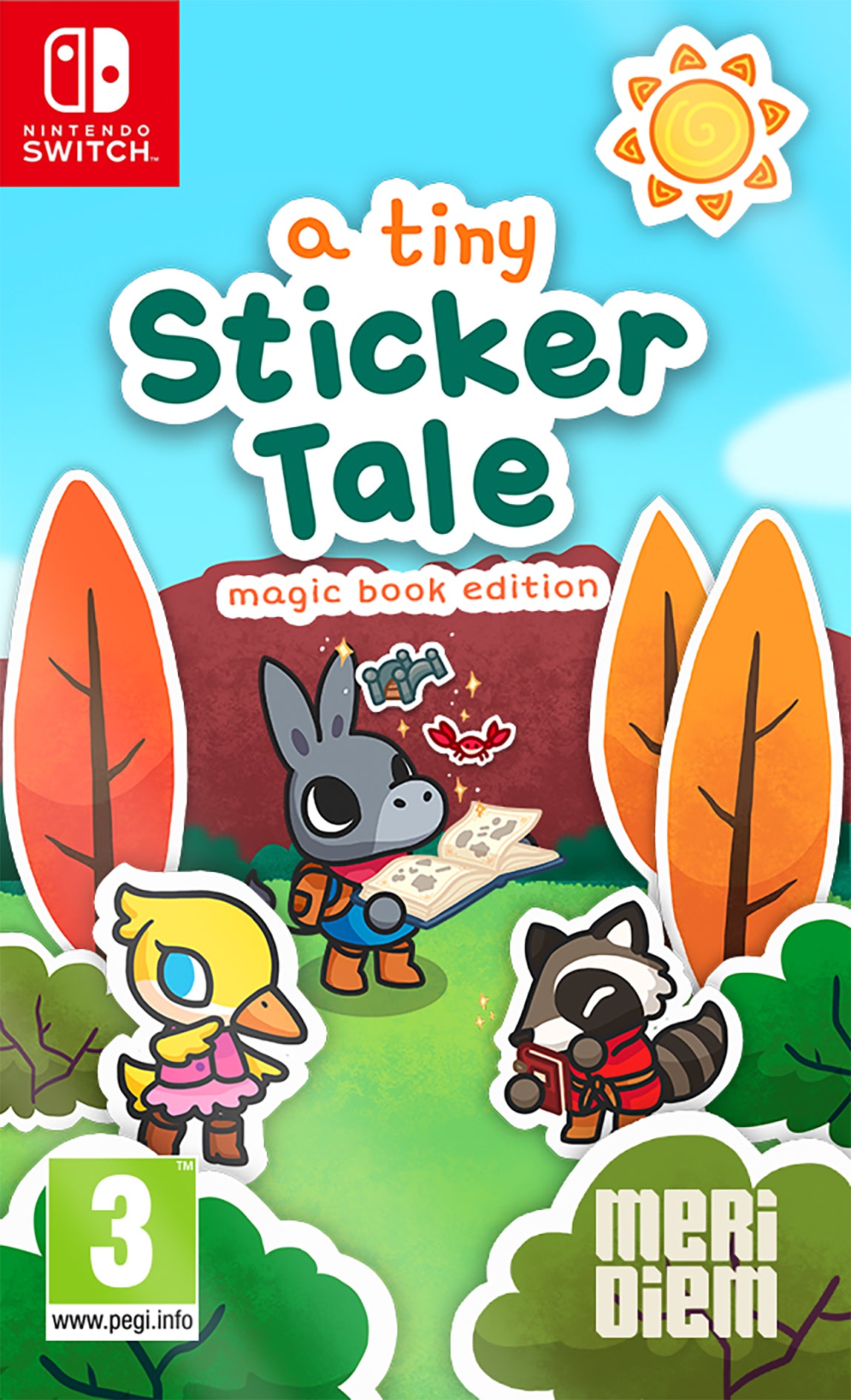 TINY STICKER TALE MAGIC BOOK   Nintendo Switch Video Game