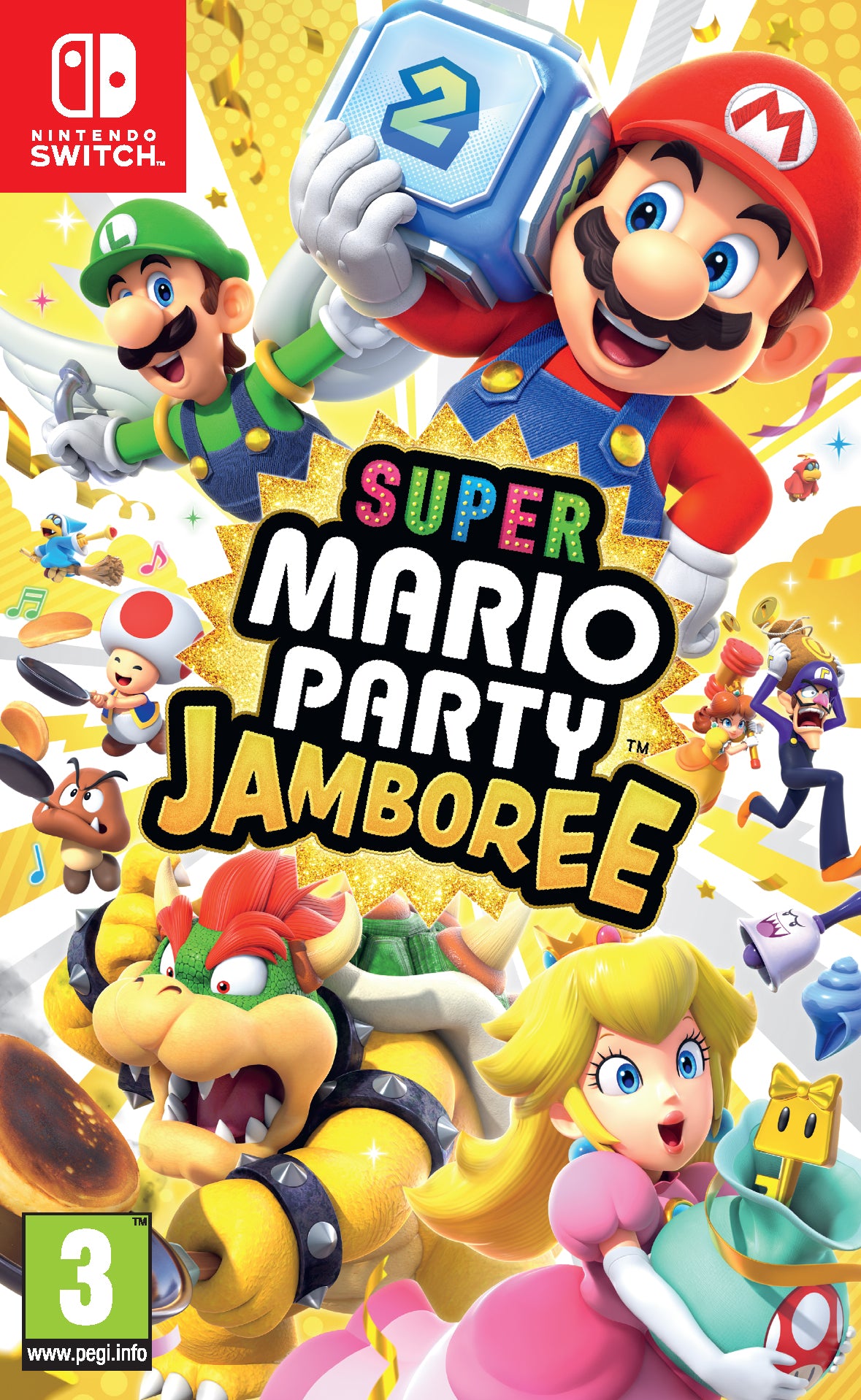 SUPER MARIO PARTY JAMBOREE   Nintendo Switch Video Game