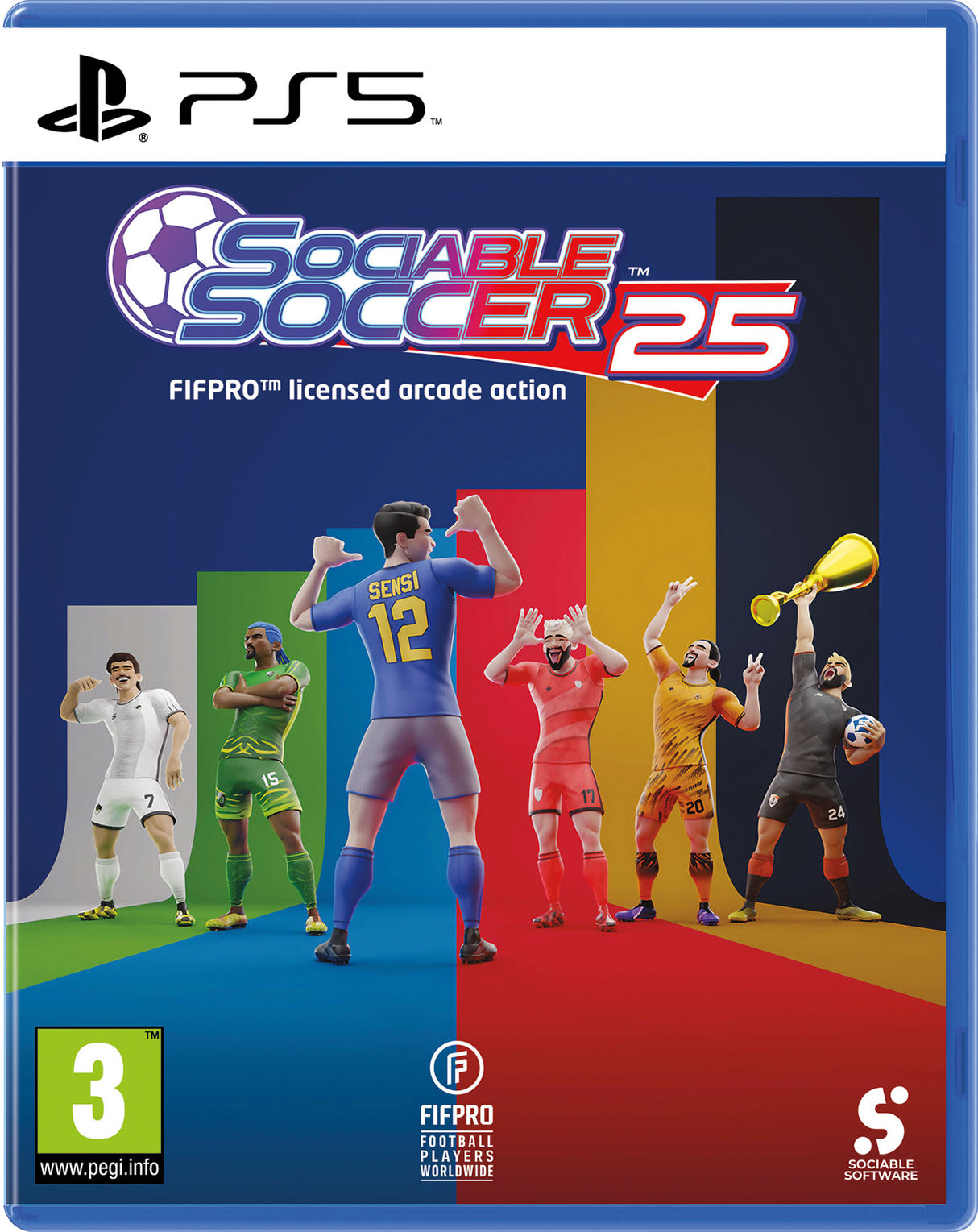 SOCIABLE SOCCER 25   PlayStation 5 Video Game