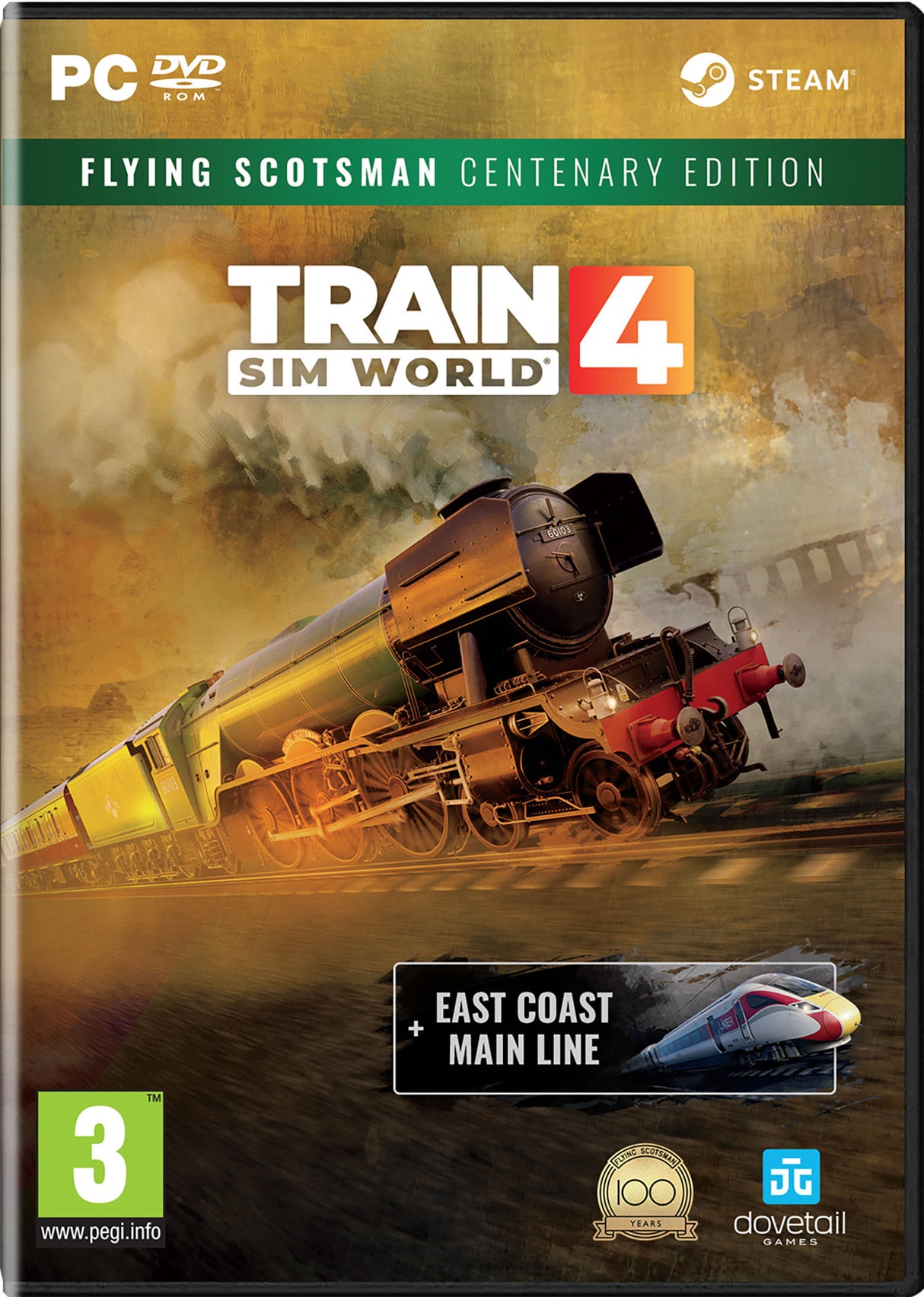 TRAIN SIM WORLD 4 CENTENARY ED PC/MAC COMBINED Video Game