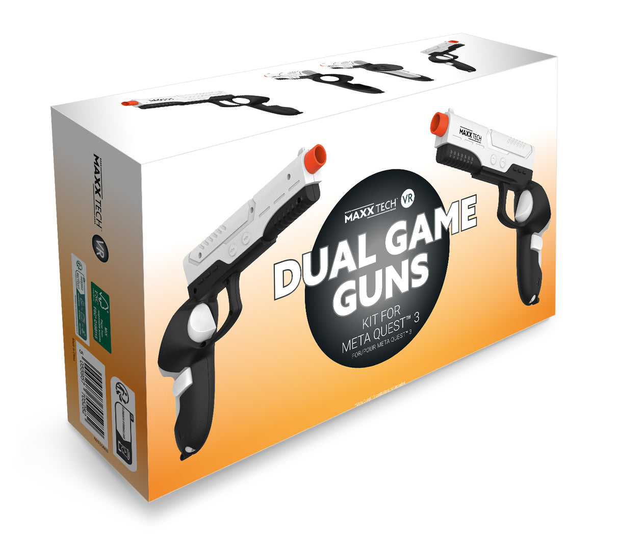 DUAL GAME GUNS META QUEST 3  VR Accessory