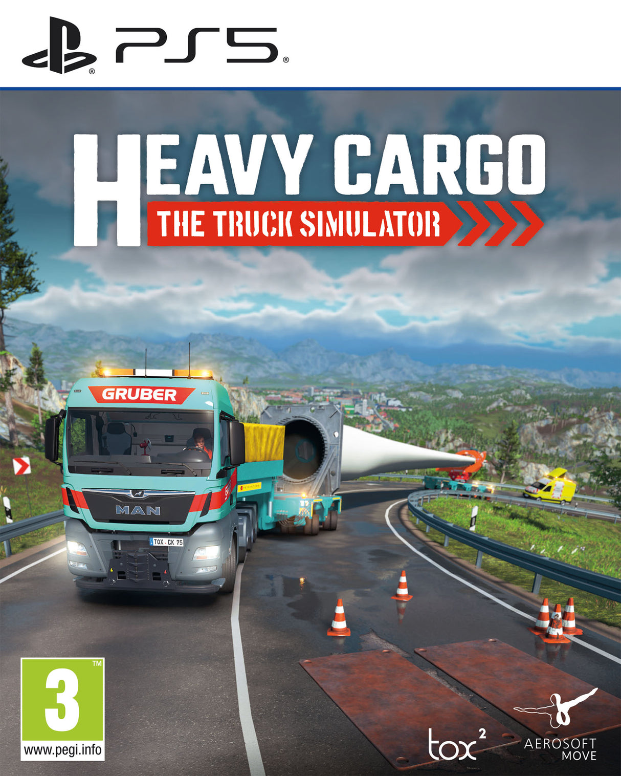 HEAVY CARGO TRUCK SIMULATOR Playstation 5 Video Game