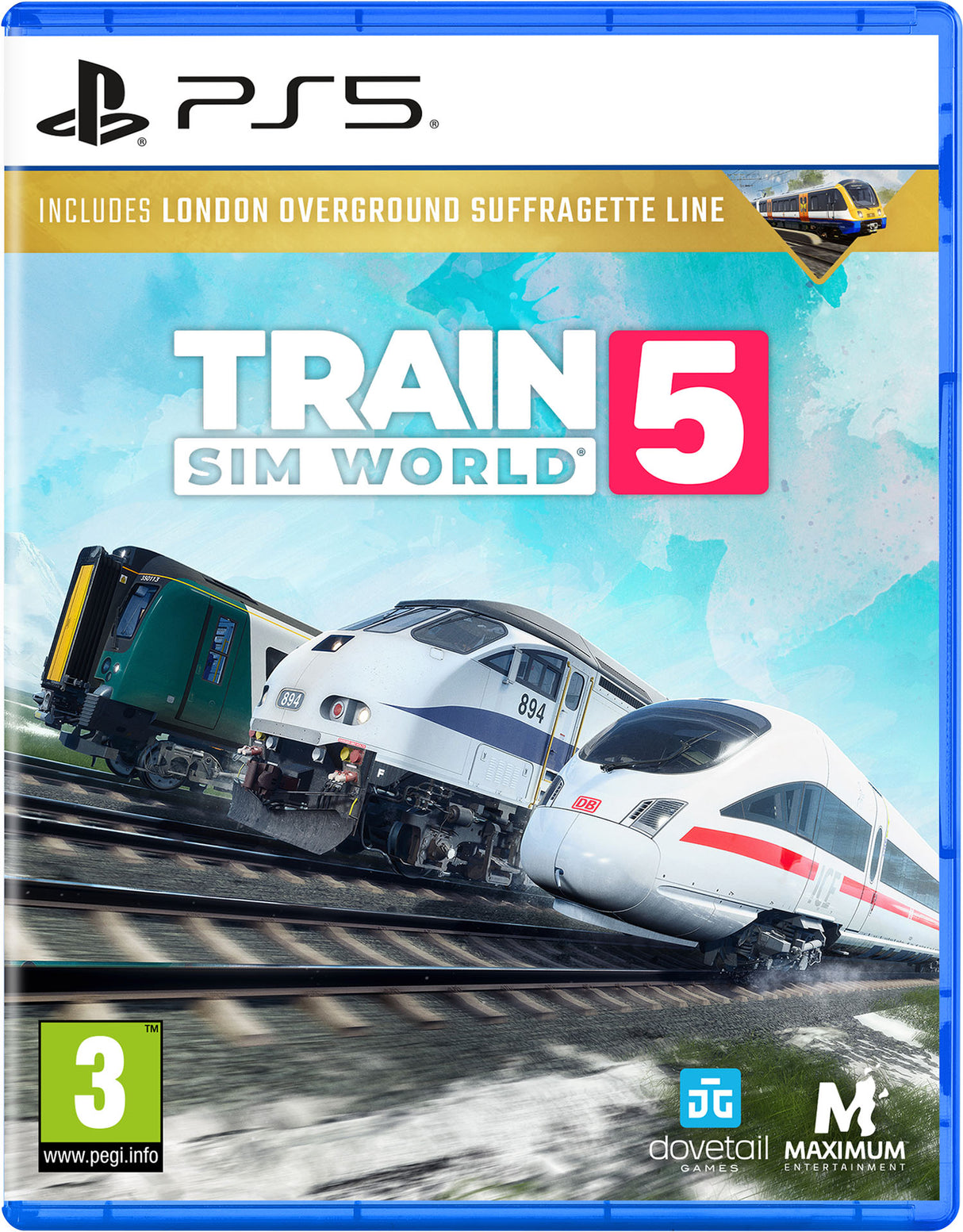 TRAIN SIM WORLD 5  PlayStation 5 Video Game