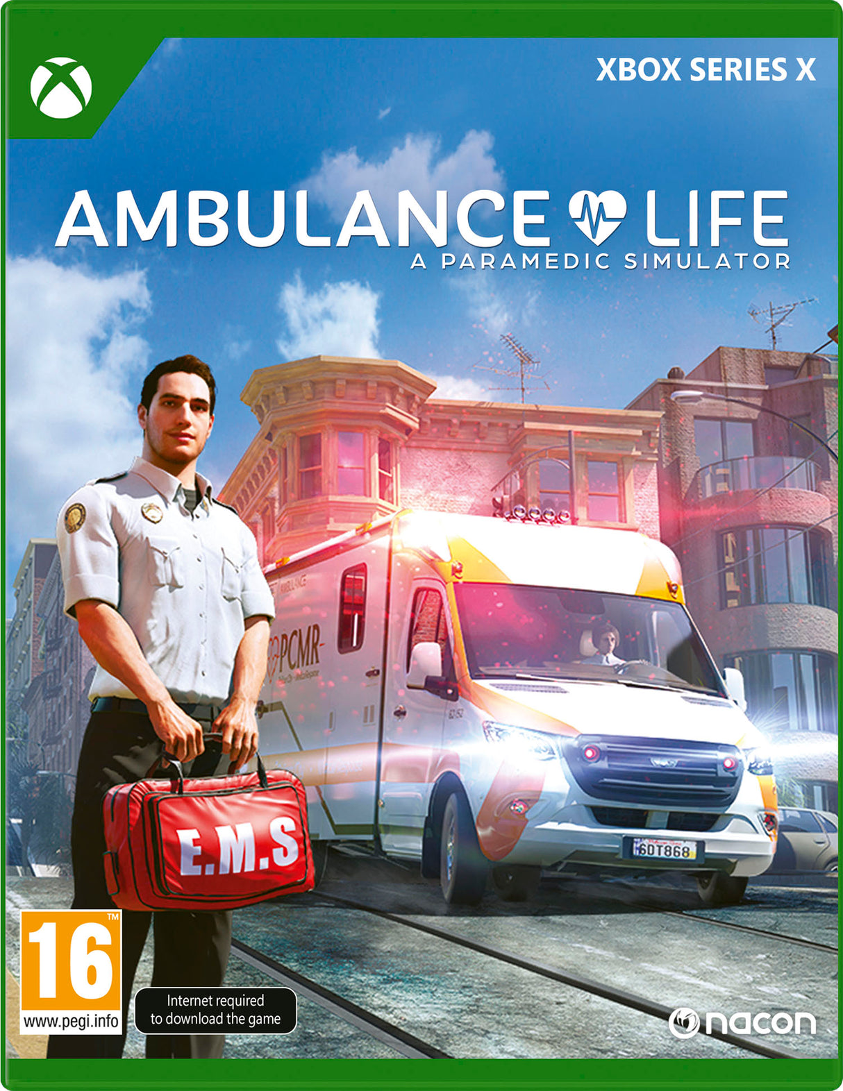 AMBULANCE LIFE   Microsoft Xbox SX Video Game