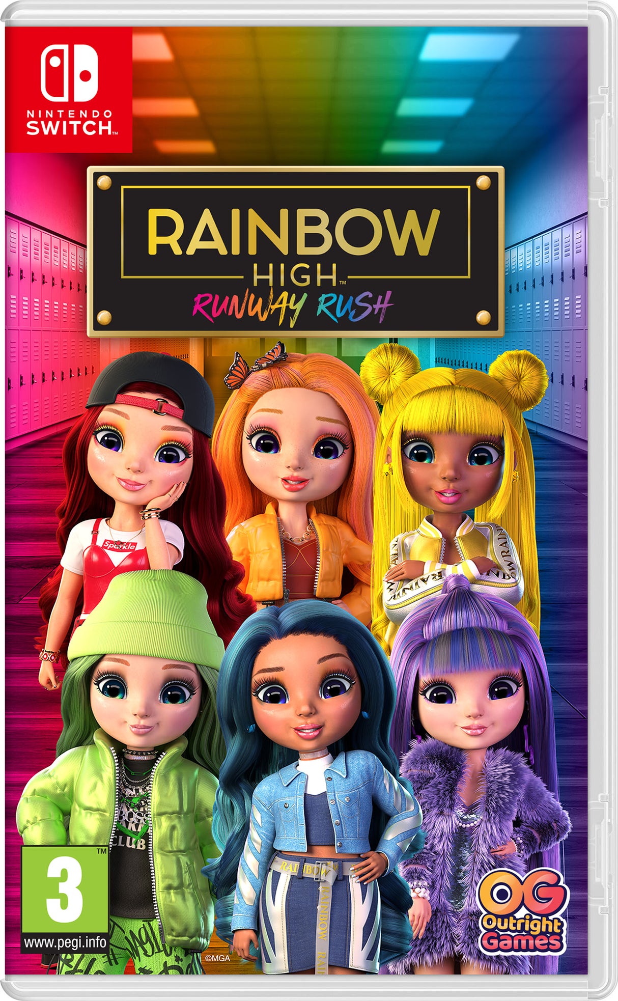 RAINBOW HIGH RUNAWAY RUSH  Nintendo Switch Video Game