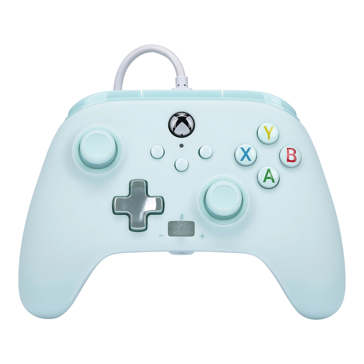 PowerA Enhanced Wired Controller for Xbox Series X|S - Cotton Candy Blue, Gamepad, Xbox One, Xbox Series S, Xbox Series X, Analogue, Wired, USB, USB Type-C