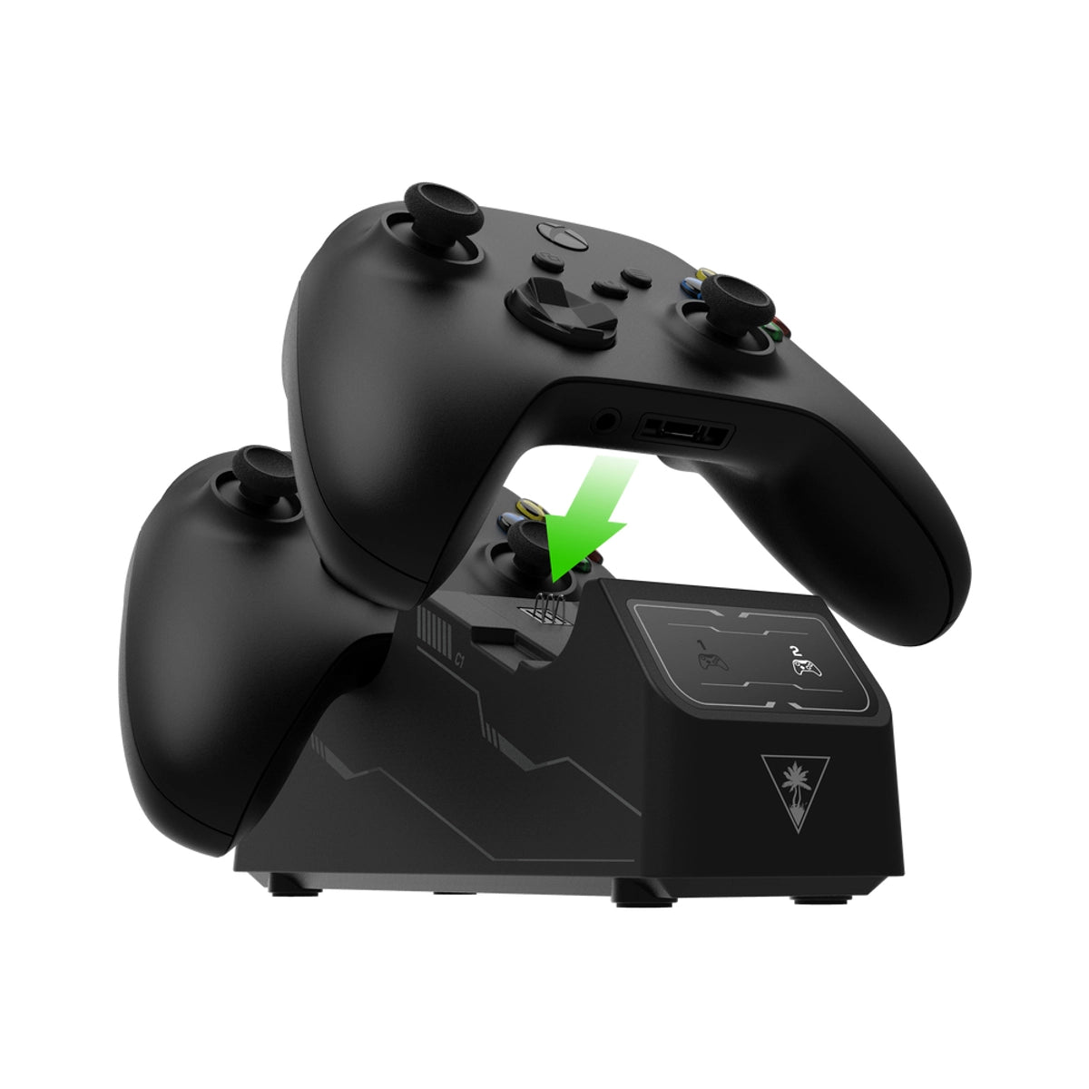 Turtle Beach TBS-0030-05, Xbox One, Xbox Series S, Xbox Series X, Charging stand, Black, USB, Wireless, 1 m