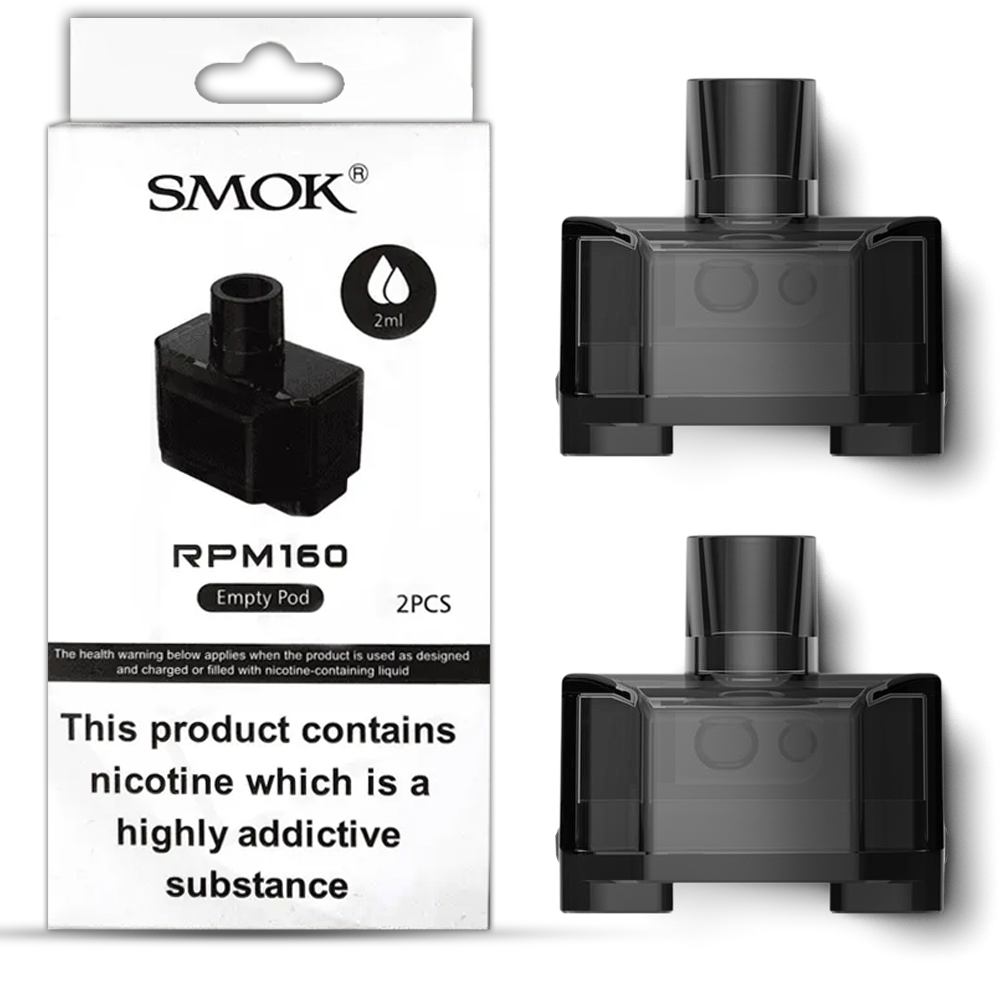 RPM 160 Replacement Pod Cartridges Empty 2ml (2Pcs)