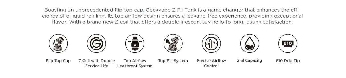 Z Fli Sub Ohm Vape Tank