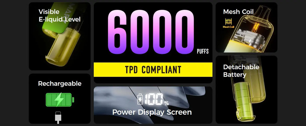 BM6000 Vape Kit